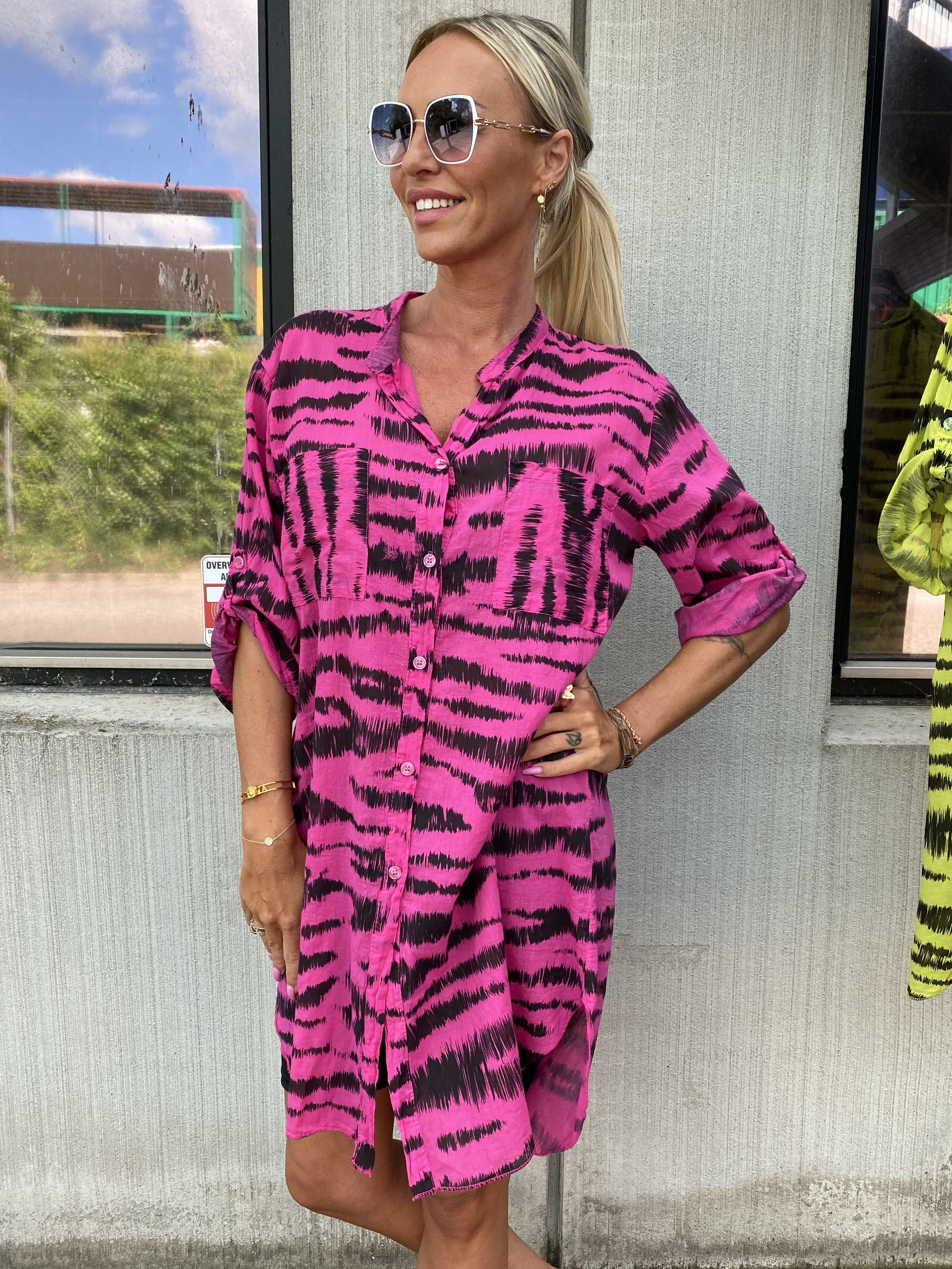 Berna - Skjorta med tryck